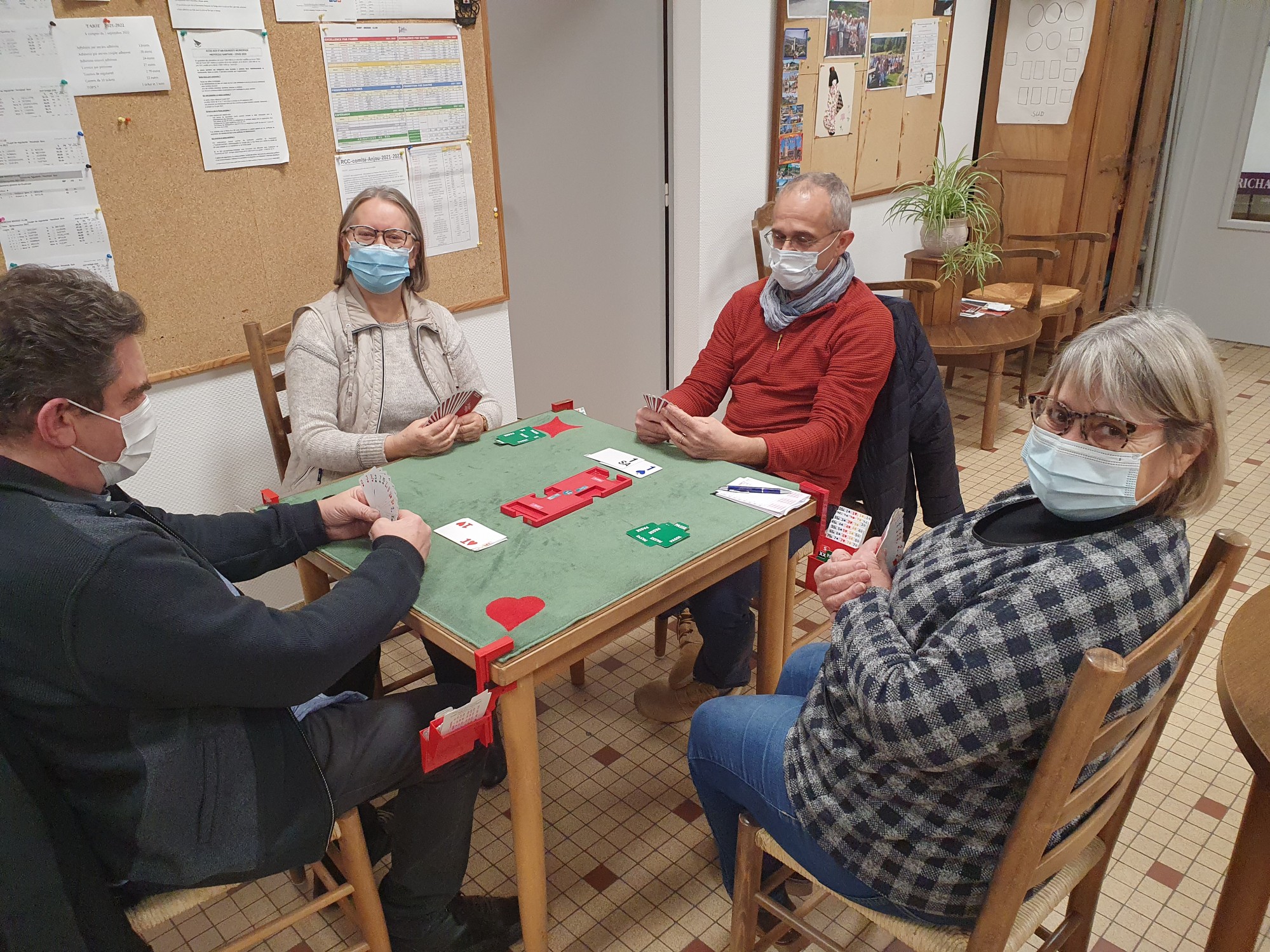 Tournois de régularité et simultanés 2021