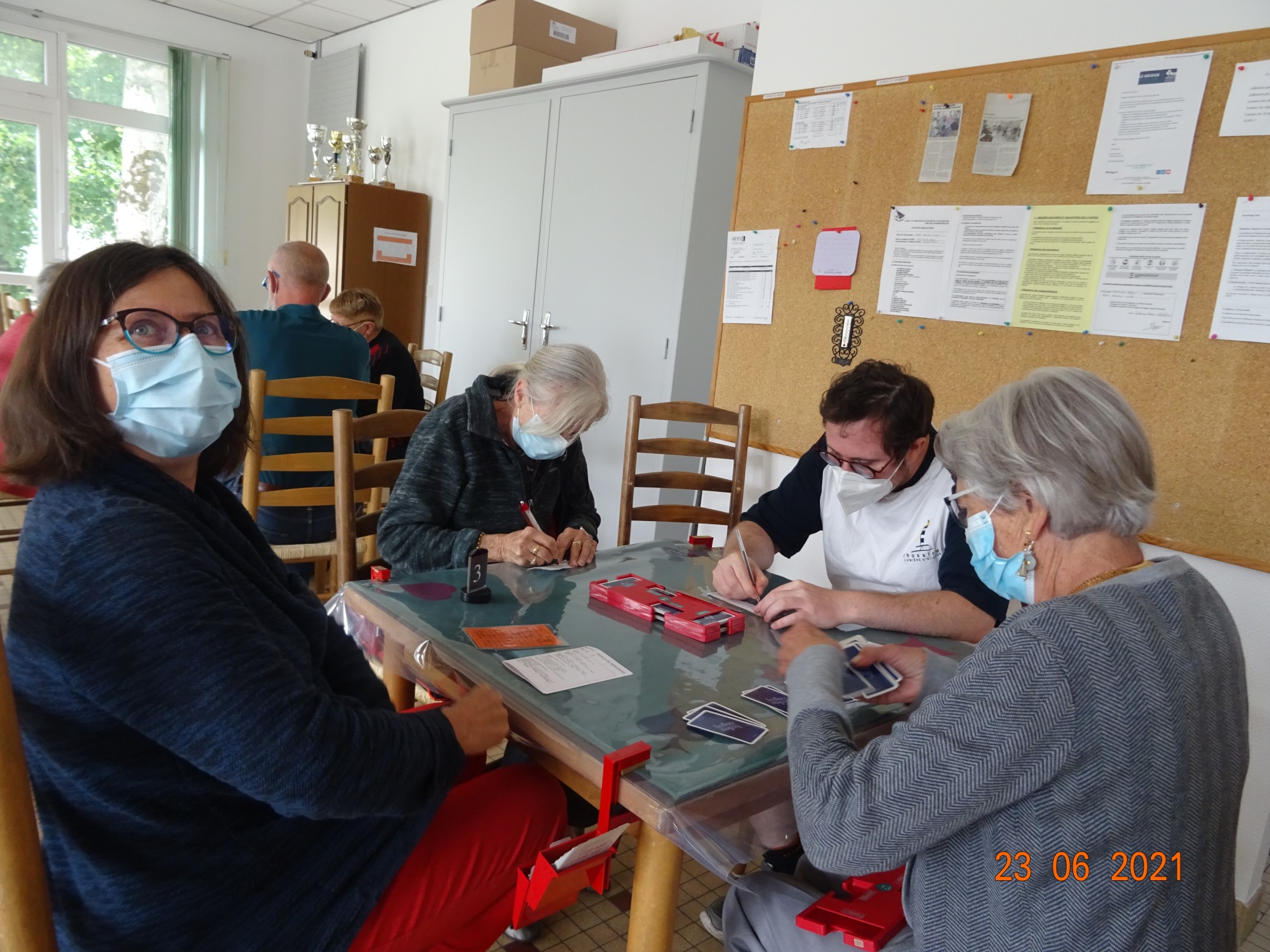 Tournois de régularité et simultanés 2021