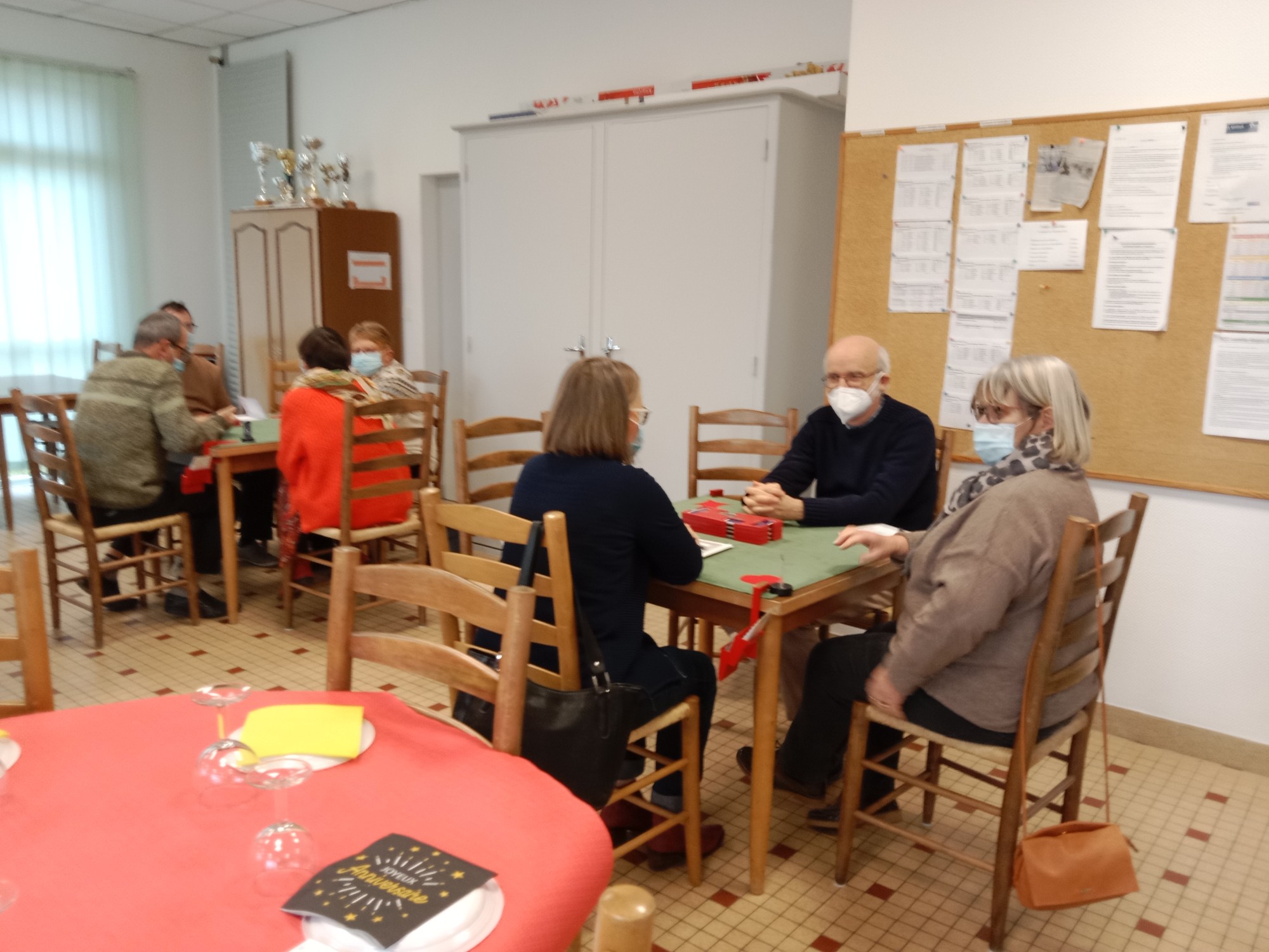 Tournois de régularité et simultanés 2022